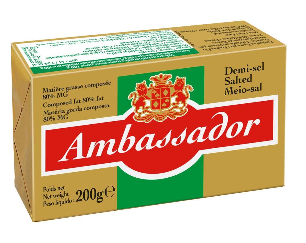 Ambassador Salted Butter 200g
