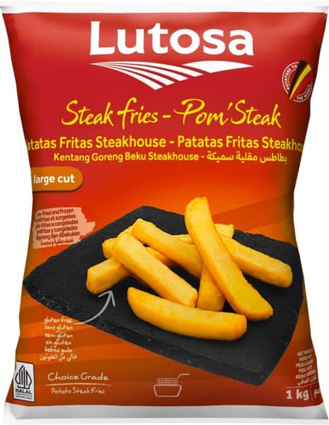 Lutosa Steak Fries 1Kg