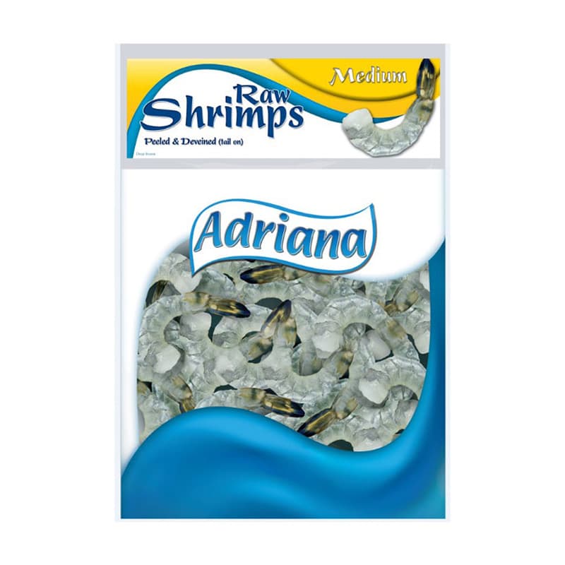 Adriana Raw Medium Shrimps 400g