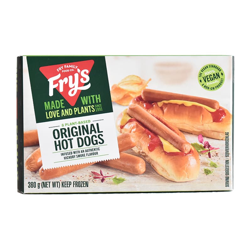 Fry's Original Hot Dogs 360g
