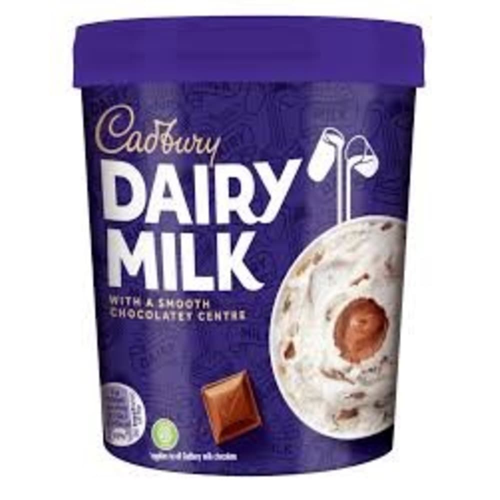 Cadbury Dairy milk Ice cream Tub 500ml